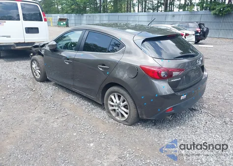 2014 Mazda Mazda3 I Touring z USA, uszkodzony, nr VIN JM1BM1L77E1155447